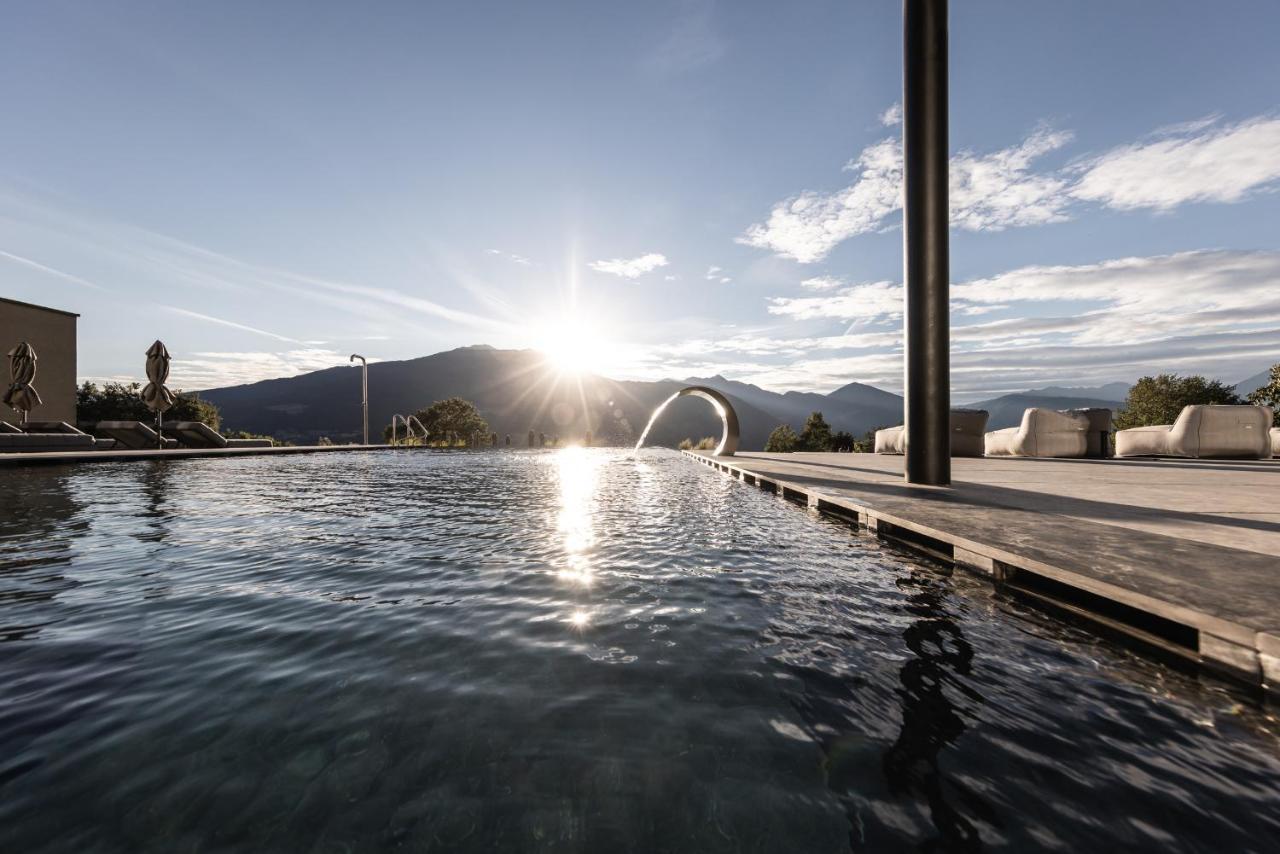 Santre Dolomythic Home Bressanone Luaran gambar The outdoor pool at the AQUAVIA spa