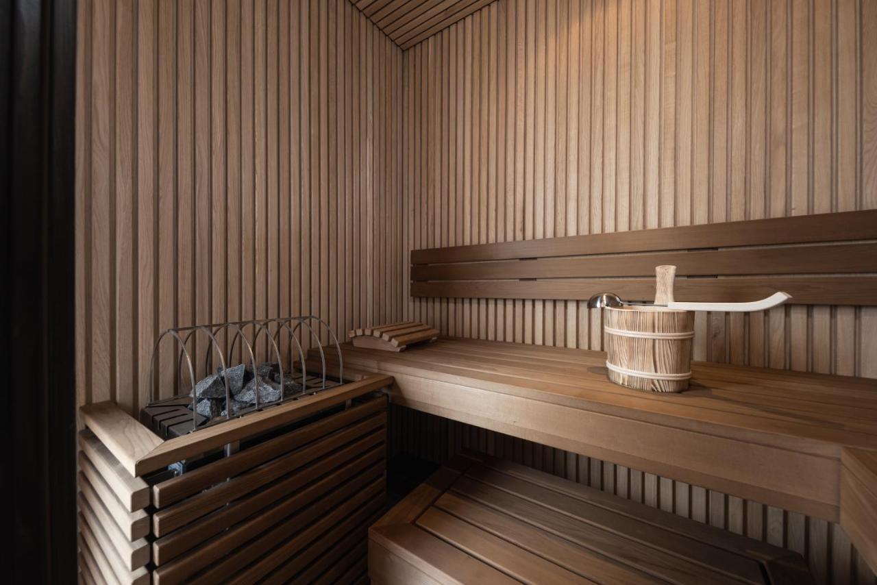 Santre Dolomythic Home Bressanone Luaran gambar A Finnish sauna